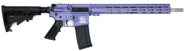 Picture of Great Lakes Firearms & Ammo Ar15 Rifle 223 Wylde 16" S/S Bbl Wild Orchid GL15223SS ORC