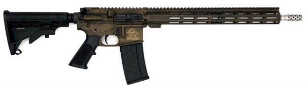 Picture of Great Lakes Firearms & Ammo Ar15 Battleworn 223 Wylde 16" S/S Bbl Bronze GL15223SS B-BRZ