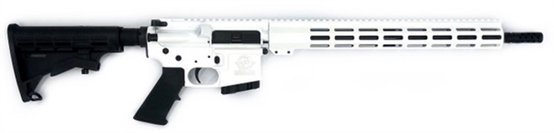 Picture of Great Lakes Firearms & Ammo Ar15 Rifle 350 Legend 16" Nitride 5Rd M-Lok White GL15350 WHT16 702458691150