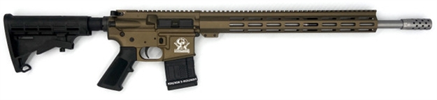 Picture of Great Lakes Firearms & Ammo Ar15 450 Bushmaster 18" S/S Bbl Bronze GL15450SS BRZ 702458691280