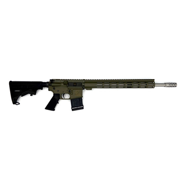Picture of Great Lakes Firearms & Ammo Ar15 450 Bushmaster 18" S/S Bbl OD Green GL15450SS ODG 702458691297