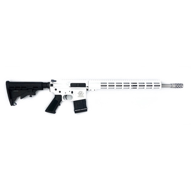 Picture of Great Lakes Firearms & Ammo Ar15 450 Bushmaster 18" S/S Bbl White GL15450SS WHT