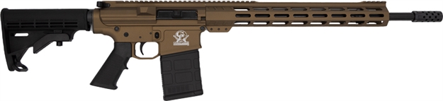 Picture of Great Lakes Firearms & Ammo Ar10 Rifle 308 Win 18" Nitride Bbl 10-Shot Bronze GL10308 BRZ 638457791563