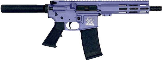 Picture of Great Lakes Firearms & Ammo Ar15 Pistol 223 Wylde 7.5" Nitride Bbl Wild Orchid GL15223P ORC 638457789331