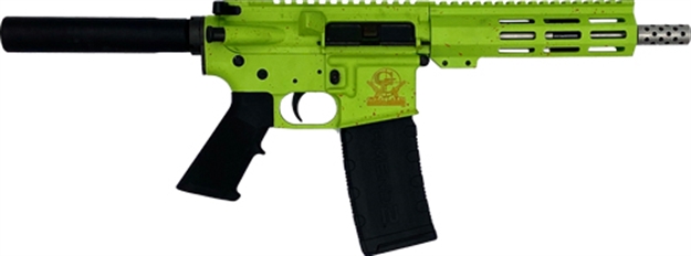 Picture of Great Lakes Firearms & Ammo Ar15 Pistol 223 Wylde 7.5" S/S Bbl Zombie Splatter GL15223SSP S-ZOM 638457791457