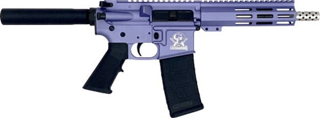 Picture of Great Lakes Firearms & Ammo Ar15 Pistol 223 Wylde 7.5" Stainless Bbl Wild Orchid GL15223SSP ORC 638457789348