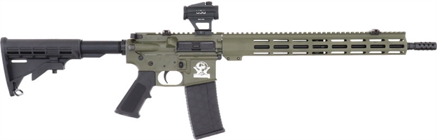 Picture of Great Lakes Firearms & Ammo Ar15 Rifle 223 Wylde 16" Nit Bbl Odg Tsr-1X Rdn< G223ODG-OPT