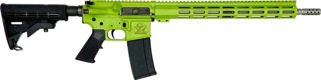 Picture of Great Lakes Firearms & Ammo Ar15 Splatter 223 Wylde 16" S/S Bbl Zombie Green GL15223SS S-ZOM 638457791518