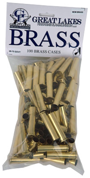 Picture of Great Lakes Firearms & Ammo Lakes Brass .45-70 Govt New 100Ct
