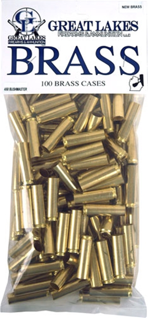 Picture of Great Lakes Firearms & Ammo Lakes Brass .450 Bushmaster New 100Ct