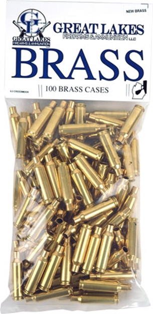 Picture of Great Lakes Firearms & Ammo Lakes Brass 6.5 Creedmor LG Primer New 100Ct