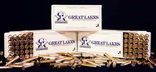 Picture of Great Lakes Firearms & Ammo Lakes Rmfg 9Mm Luger 115Gr. Plated Lead RN 50-Pack