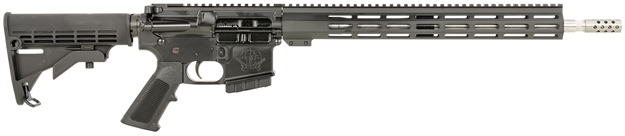 Picture of Great Lakes Firearms  Ar-15  350 Legend 5+1 18" Stainless Barrel, Black Rec, A2 Grip, Carbine Stock, Compensator GL15350SSBLK16 702458687320