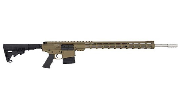 Picture of Great Lakes Firearms Gl10243ssbrz Glfa  243 Win 5+1 24" Stainless Threaded Barrel, Picatinny Rail Aluminum Receiver, Adjustable Black Synthetic Stock, Mil-Spec Polymer Grip GL10243SS BRZ