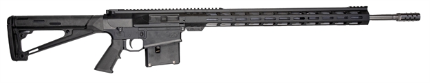 Picture of Great Lakes Firearms Gl10la65prcssblk Glfa  6.5 Prc Ar-10 5+1 24" Stainless Steel Black GL10LA65PRCSS BLK