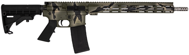 Picture of Great Lakes Firearms Ar15 Rifle 223 Wylde 16" S/S Bbl Pursuit Green Camo GL15223SS P-GRN