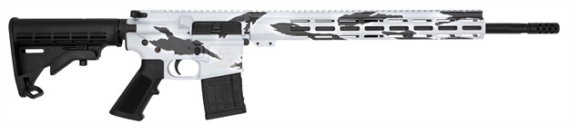 Picture of Great Lakes Firearms Ar15 450 Bushmaster 18" Nit Bbl Pursuit Snow Camo GL15450 P-SNO 638457792102