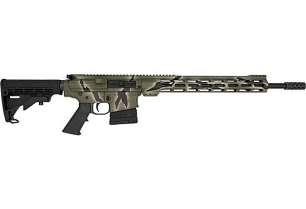 Picture of Great Lakes Firearms Ar10 Rifle 308 Win 18" Nit 10Rd Pursuit Green Camo GL10308 P-GRN 638457792171