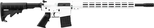 Picture of Great Lakes Firearms Ar15 450 Bushmaster 18" Nit Bbl White G450ST