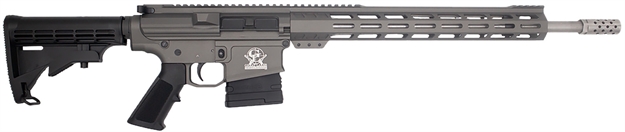 Picture of Great Lakes Firearms Gl10308sstng Glfa  308 Win 10+1 18" Cerakote Threaded Barrel, Tungsten Cerakote Picatinny Rail Aluminum Receiver, 6 Position Mil-Spec Synthetic Stock, Mil-Spec Polymer Grip GL10308SS TNG 638457791631