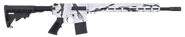 Picture of Great Lakes Firearms Gl15223psno Ar-15  223 Wylde 30+1 16" Black Nitride Threaded Barrel, Pursuit Snow Cerakote Aluminum Receiver W/Picatinny Rail, M-Lok Handguard, Black Polymer Stock, Mil-Spec Grip GL15223 P-SNO 638457791983