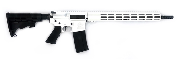 Picture of Great Lakes Firearms Gl15223wht Ar-15  223 Wylde 16" 30+1, White Rec, Black Stock & Grip G223WHITENIT 702458691129