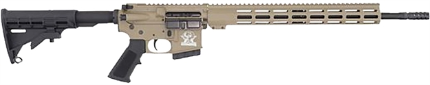 Picture of  Great Lakes Firearms Gl15350ssfde16 Glfa  350 Legend 5+1 18" Stainless Threaded Barrel, Flat Dark Earth Cerakote Picatinny Rail Aluminum Receiver, M-Lok Handguard, Black Synthetic Stock, Mil-Spec Grip 702458690559