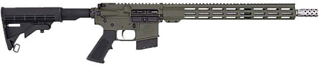 Picture of  Great Lakes Firearms Gl15350ssodg16 Glfa  350 Legend 5Rd 18" Stainless Threaded Barrel, OD Green Cerakote Picatinny Rail Aluminum Receiver, M-Lok Handguard, Black Synthetic Stock, Mil-Spec Grip