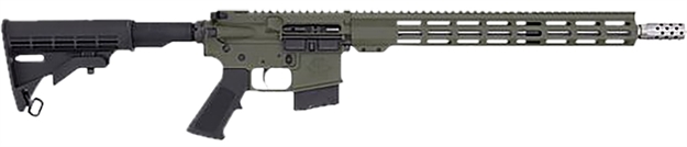Picture of Great Lakes Firearms Gl15400ssodg Ar-15  400 Legend 5+1 16" Stainless Threaded Barrel, OD Green Cerakote Aluminum Receiver W/Picatinny Rail, Adjustable Black Synthetic Stock, Mil-Spec Grip GL15400SS ODG