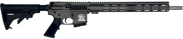 Picture of Great Lakes Firearms Gl15400sstng Ar-15  400 Legend 5+1 16" Stainless Threaded Barrel, Tungsten Cerakote Picatinny Rail Aluminum Receiver, Adjustable Black Synthetic Stock, Mil-Spec Polymer Grip GL15400SS TNG 638457793246
