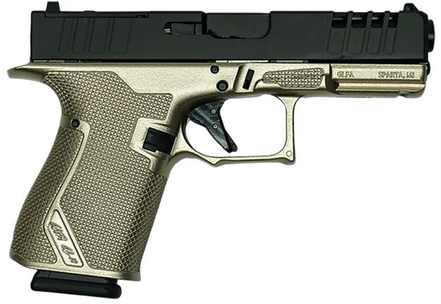 Picture of  Great Lakes Firearms Gl19gplt Striker  Compact Frame 9Mm Luger 15+1 4" Black Nitride Barrel, Optic Cut/Serrated/Window Cut Slide, Polymer Frame, Rmr Footprint, Ambidextrous 638457790634