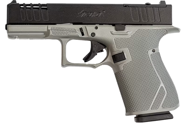 Picture of  Great Lakes Firearms Gl19srk Striker  9Mm 15+1 4" Front/Rear Serrations Cerakote Bull Shark Gray 638457790610