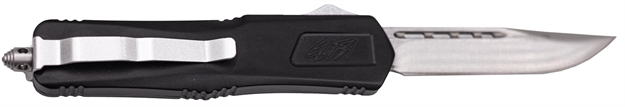 Picture of Great Lakes Firearms Glkmdsmtblk Glfa  Medium 3.50" Otf Plain Steel Blade, Black Cerakote Aluminum Handle GL-KMDSMTBLK 638457794427