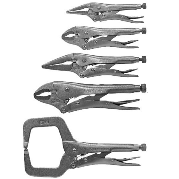 Picture of Great Neck 5 Piece Alloy Steel Locking Pliers