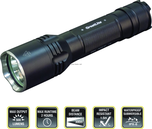 Picture of Greatlite Cree 500 LM E65 Tactical Flashlight