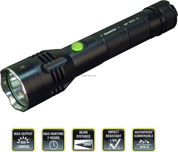 Picture of Greatlite Cree 600 LM E66 Tactical Flashlight