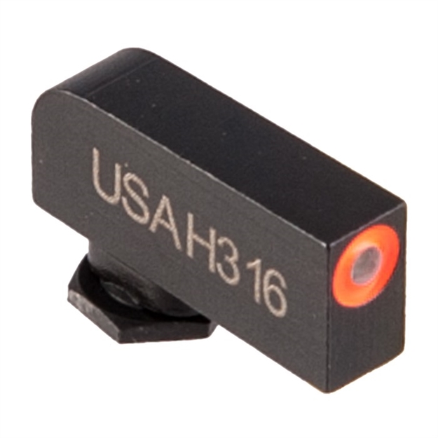 Picture of Green Tritium Orange Round Outline Front Sights For Glock 100026588 -