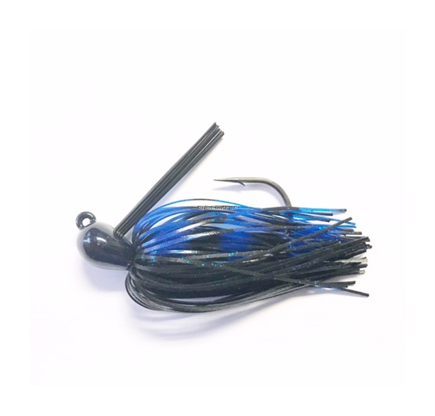 Picture of Greenfish Tackle Brandon Cobb All Purpose Jig Black/Blue 1/4Oz.