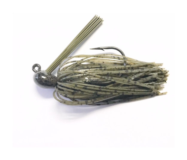 Picture of Greenfish Tackle Brandon Cobb All Purpose Jig Green Pumpkin 3/8 Oz.
