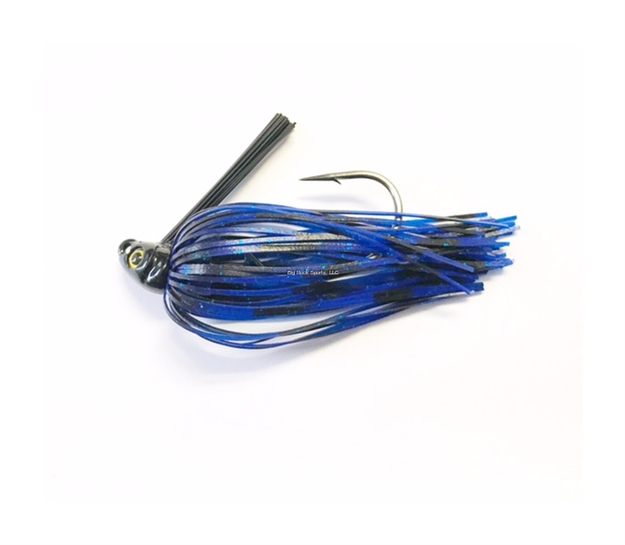Picture of Greenfish Tackle Greenfish Swim Jig Black/Blue 1/2 Oz.