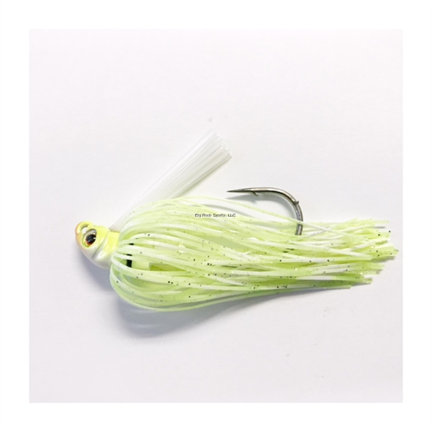 Picture of Greenfish Tackle Greenfish Swim Jig Chart/White 1/2 OZ