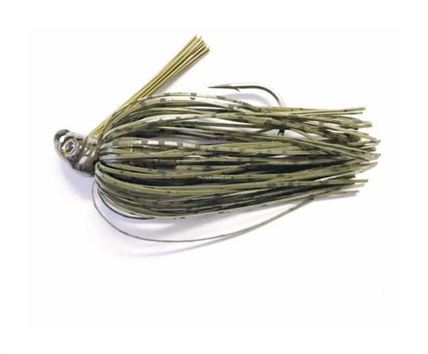 Picture of Greenfish Tackle Greenfish Swim Jig Green Pumpkin 1/2 Oz.