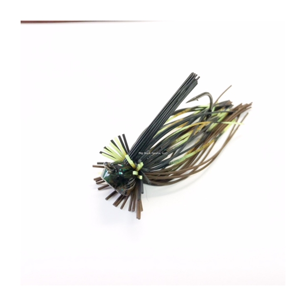 Picture of Greenfish Tackle Itty Bitty Finesse Jig Toxic Craw 3/8 Oz.