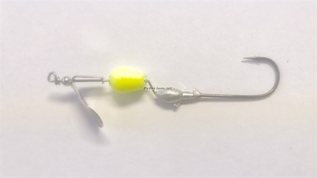 Picture of Greenfish Tackle Ploppin' Toad Toter Nickel/Chartreuse