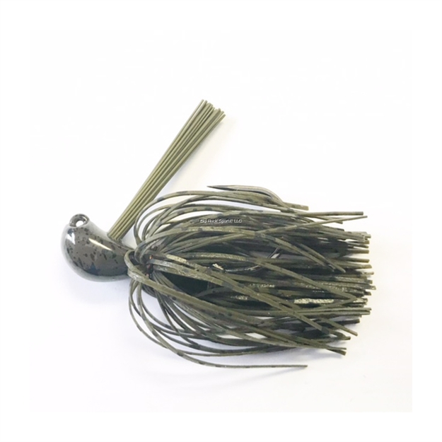 Picture of Greenfish Tackle Shin Fukae Chibi Jig B Green Pumpkin 5/16 Oz.