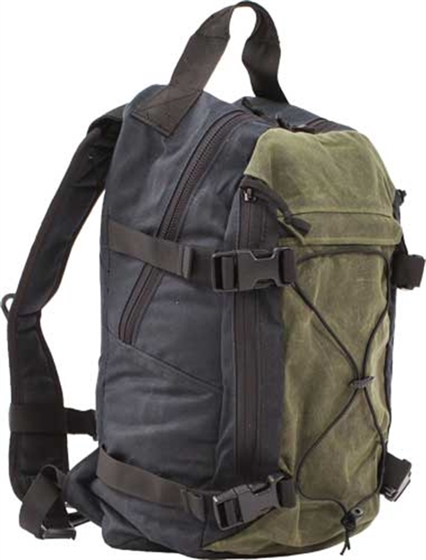 Picture of Grey Ghost Gear Ghost Gear Throwback Bag Black/Olive Drab 6022-BLK-OD