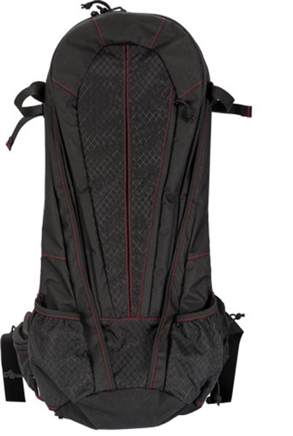 Picture of Grey Ghost Precision Ghost Gear Apparition Bag Blk/Blk Diamond W/Red Stitch