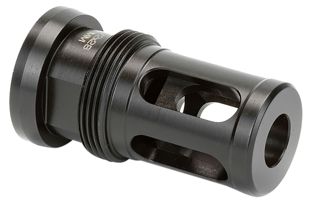 Picture of  Griffin Armament Gatmhc556 Taper Mount Hammer Comp Black Stainless Steel With 1/2"-28 Tpi Threads, 1.94" Oal & 1.08" Diameter For 22 Cal 791154081631