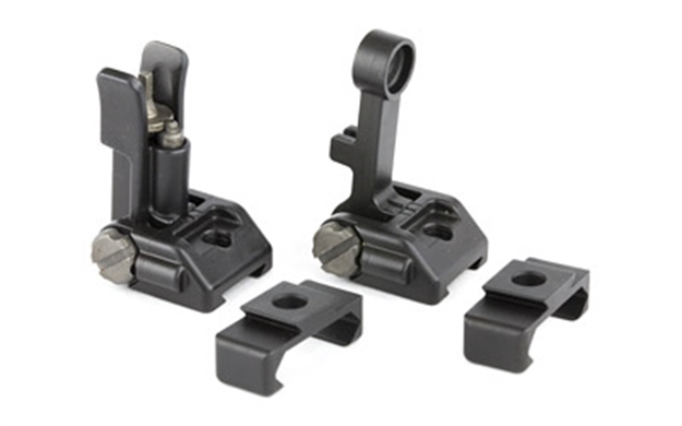 Picture of  Griffin Armament Gam2s M2 Sight Kit  Black Melonite Flip-Up Front And Rear Sight Set 791154082775