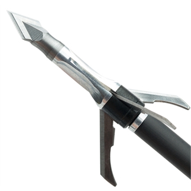Picture of Grim Reaper Reaper Broadhead Razorcut SS 3-Blade 125Gr 1 3/8" Cut!